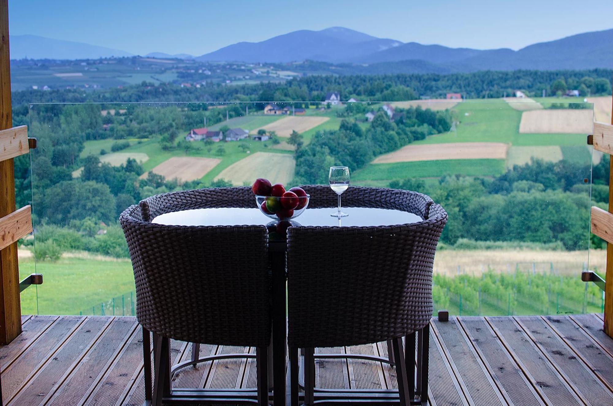 Gruszow  Fantastic View Vineyard Beskid Mountains חדר תמונה